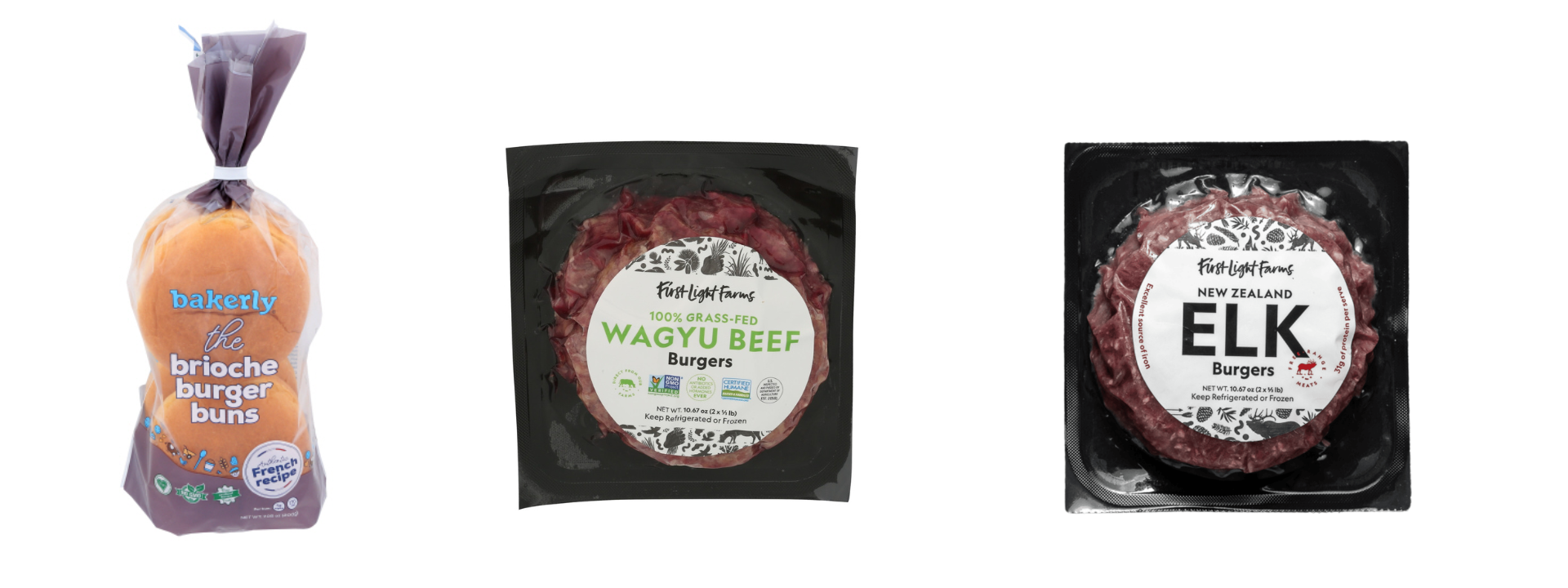 Sandras for Fresh Organic burger meat, buns, condiments and more